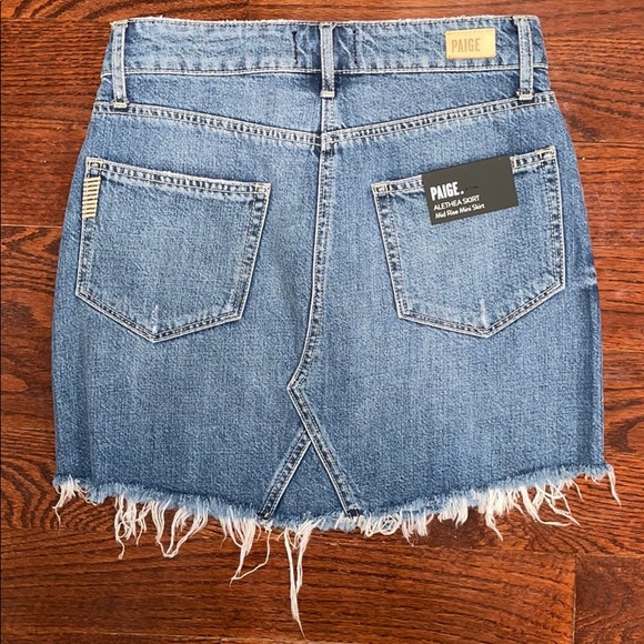 NWT Revolve Paige Alethea Skirt Midrise Mini Skirt - Picture 2 of 8
